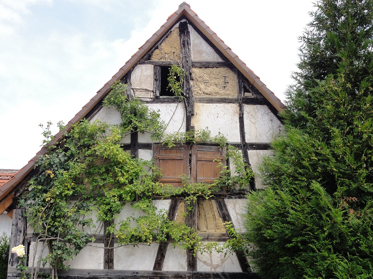 Maison à colombage et torchis à Eckbolsheim