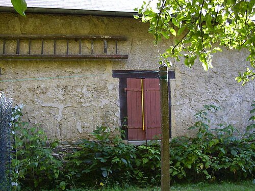 Longère dont les murs sont en torchis