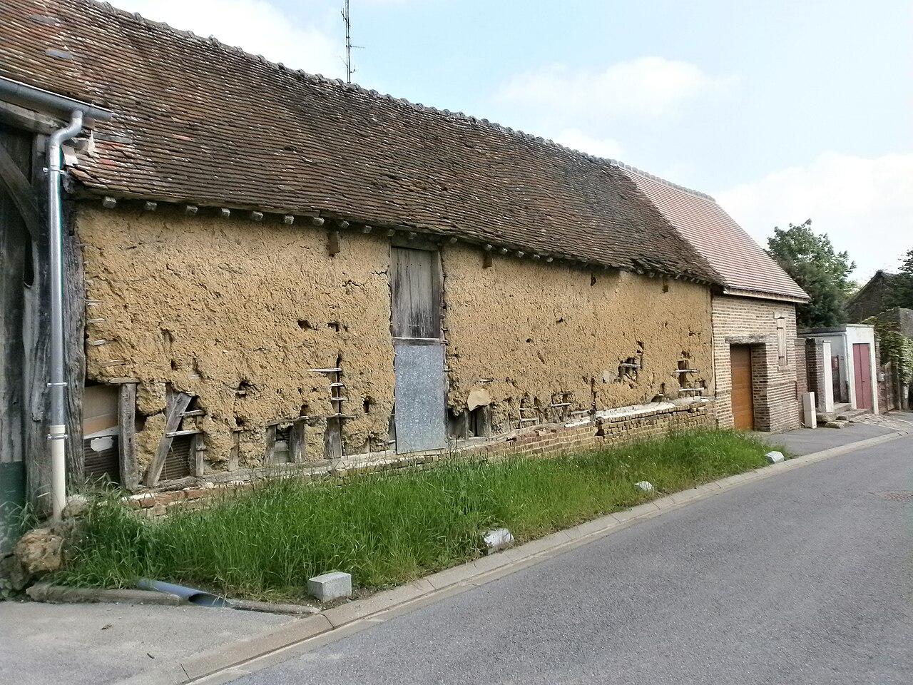 Maison en torchis à Meux